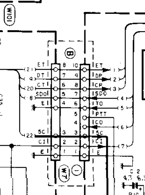 tsu-6 tm-721 connections